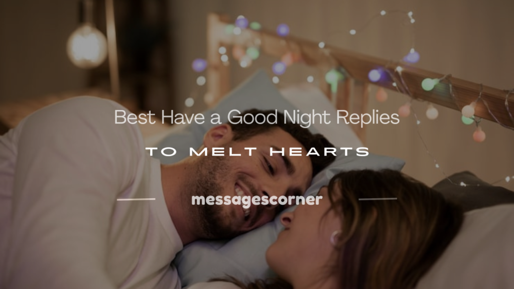 good night response