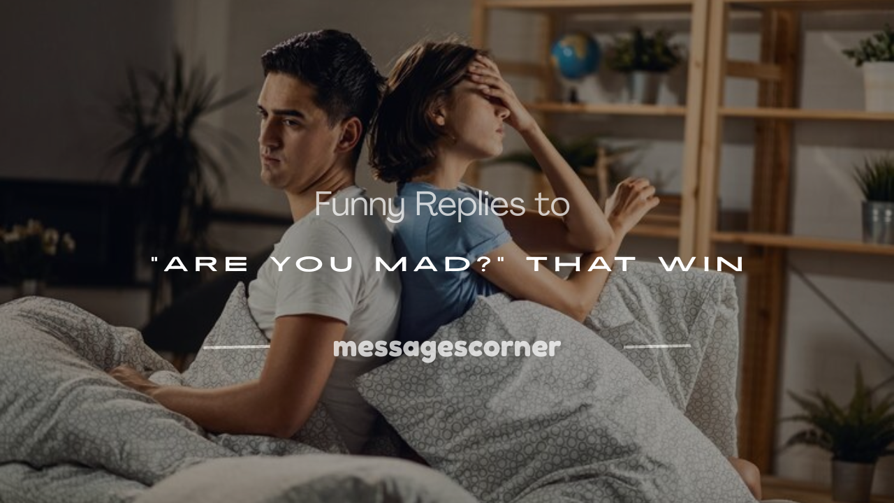 funny reply to are you mad