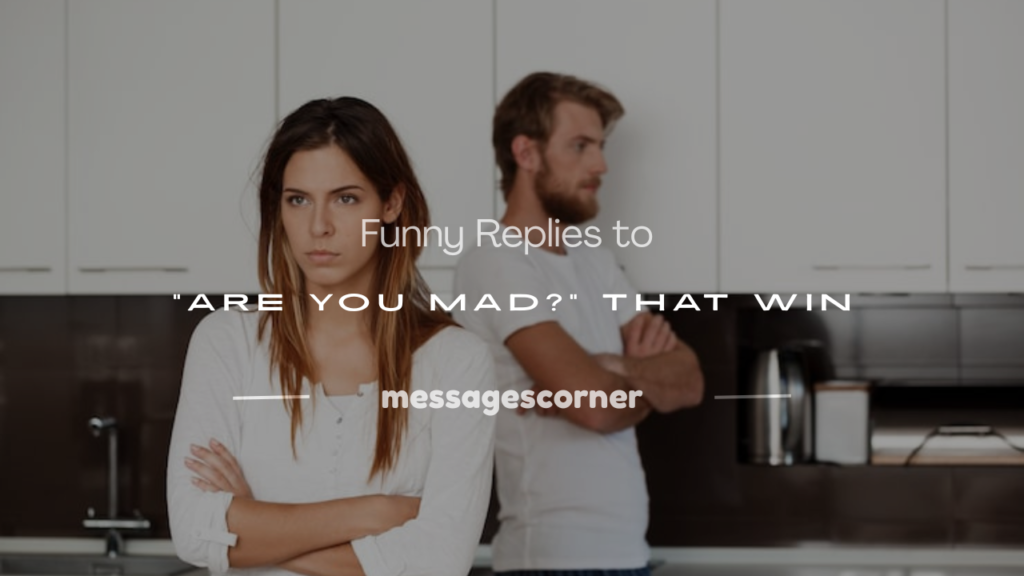 funny reply to are you mad