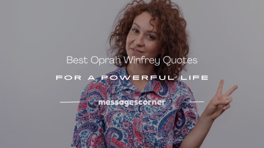 Oprah Winfrey quotes
