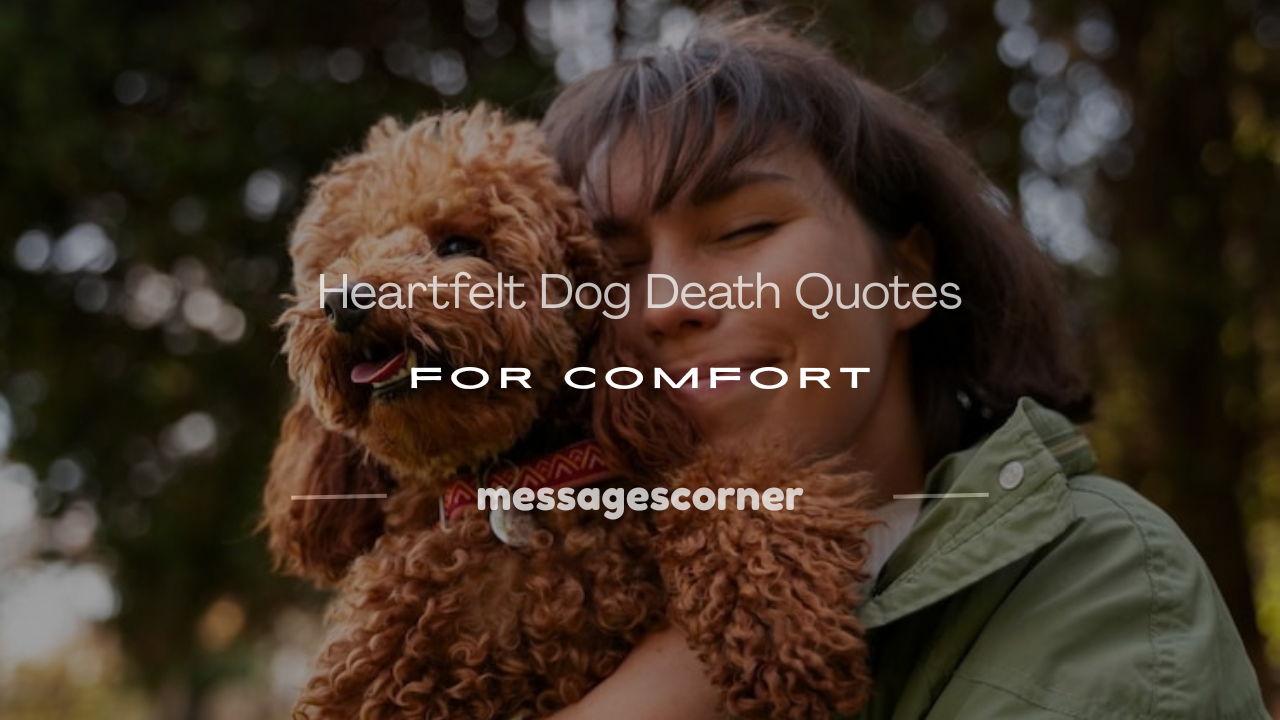 dog death quotes