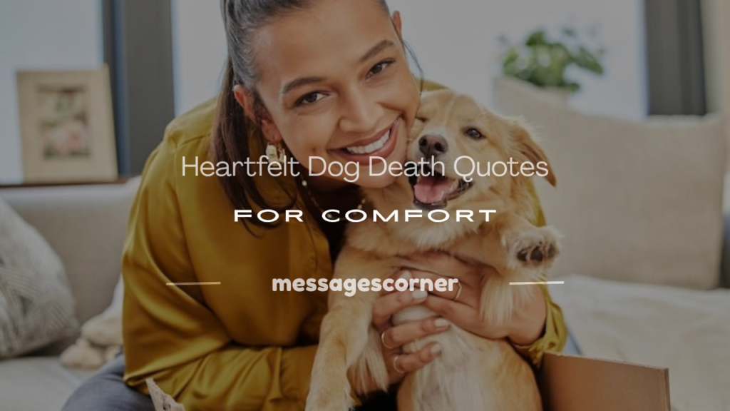 dog death quotes