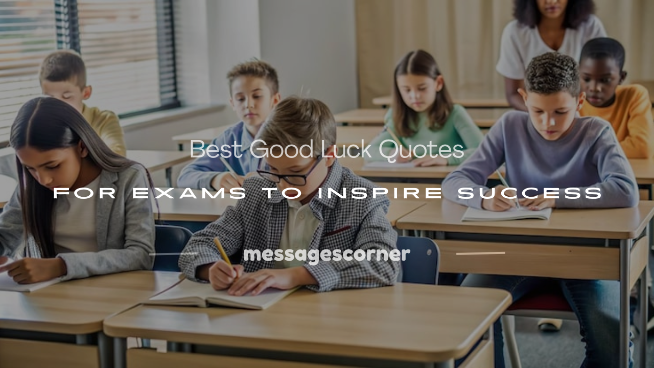 good luck quotes for exams