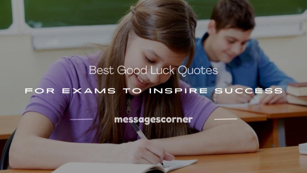 good luck quotes for exams
